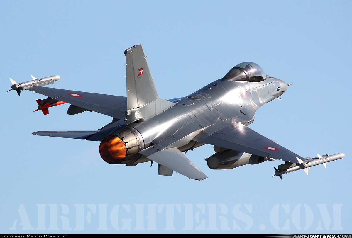 Denmark - Air Force General Dynamics F-16AM Fighting Falcon E-600 at Monte Real (BA5) (LPMR), Portugal