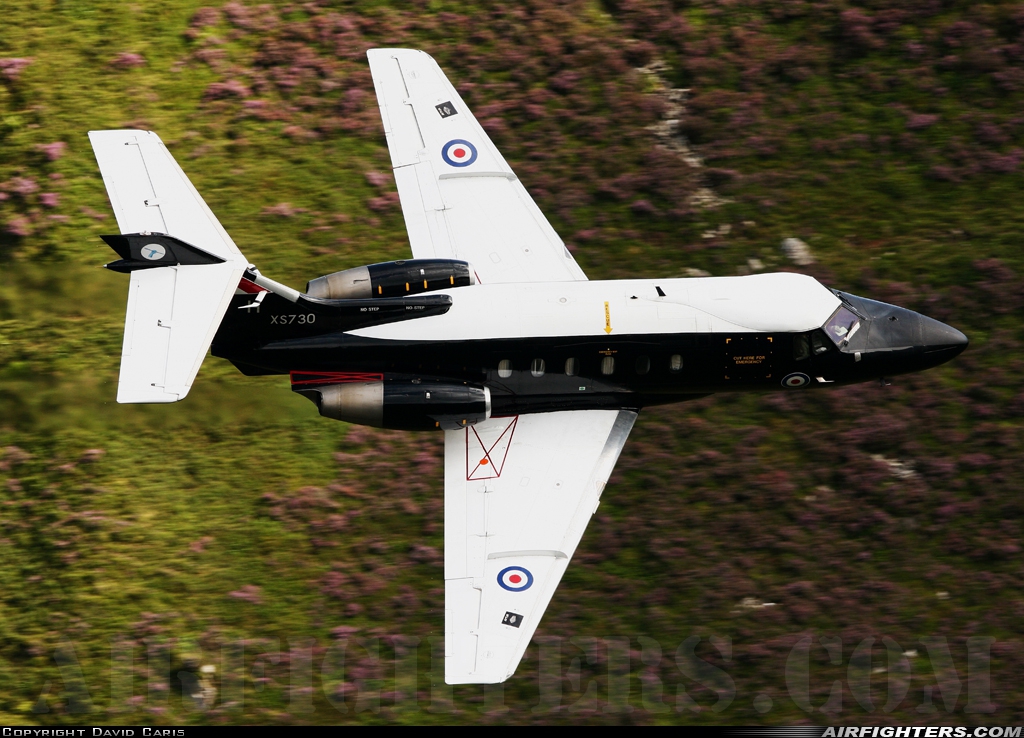 UK - Air Force Hawker Siddeley HS-125-2 Dominie T1 XS730 at Off-Airport - North Wales, UK