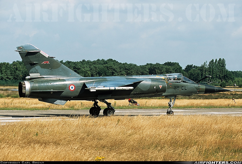 France - Air Force Dassault Mirage F1C 632 at Kleine Brogel (EBBL), Belgium