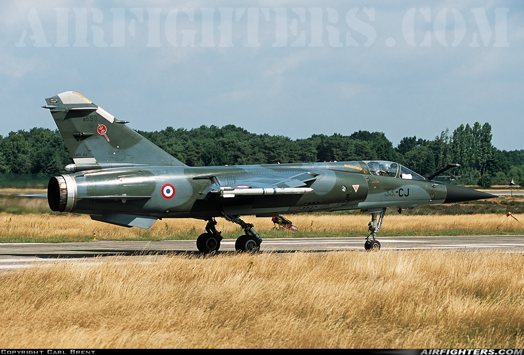 France - Air Force Dassault Mirage F1CR 650 at Kleine Brogel (EBBL), Belgium