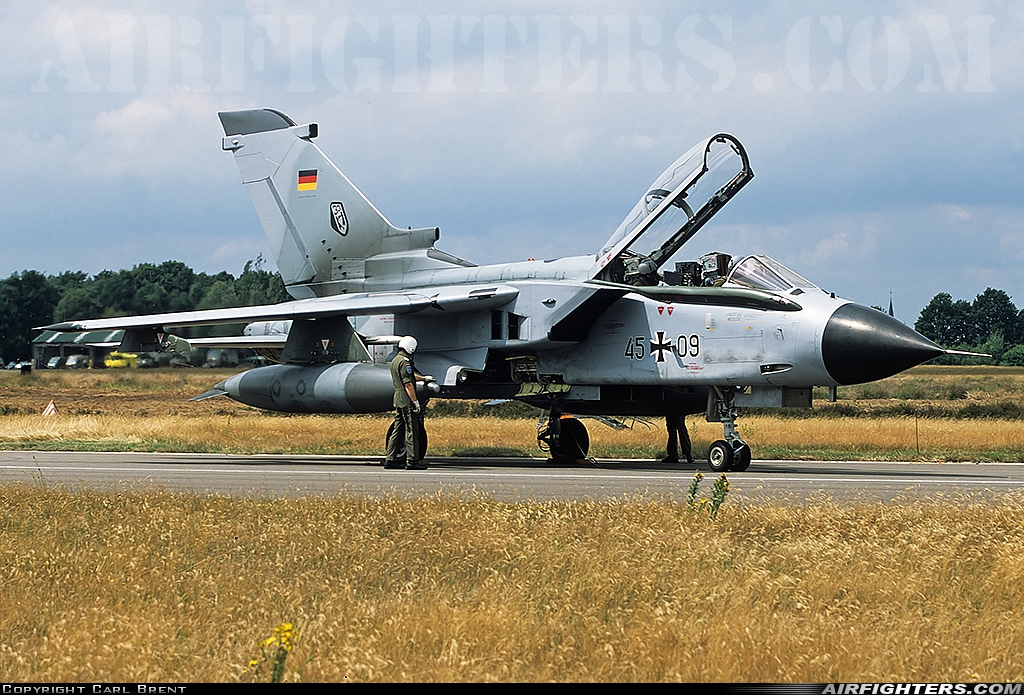 Germany - Air Force Panavia Tornado IDS 45+09 at Kleine Brogel (EBBL), Belgium