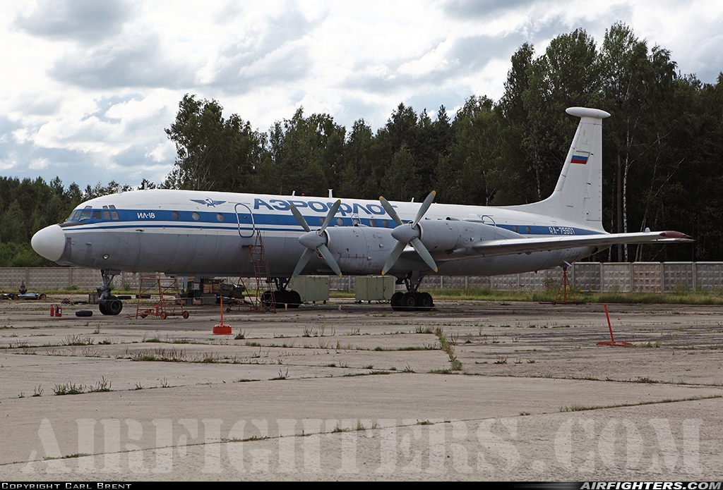 Russia - Air Force Ilyushin IL-22 RA-75901 at Chkalovsky (CKL / UUMU), Russia