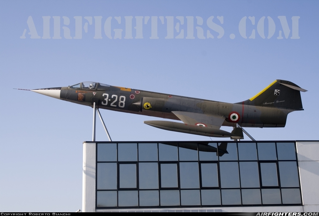 Italy - Air Force Lockheed F-104G Starfighter MM6768 at Off-Airport - Dossobouno, Italy