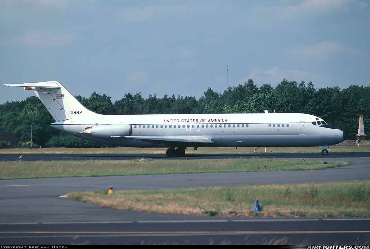 USA - Air Force McDonnell Douglas C-9A Nightingale (DC-9-32CF) 71-0882 at Utrecht - Soesterberg (UTC / EHSB), Netherlands