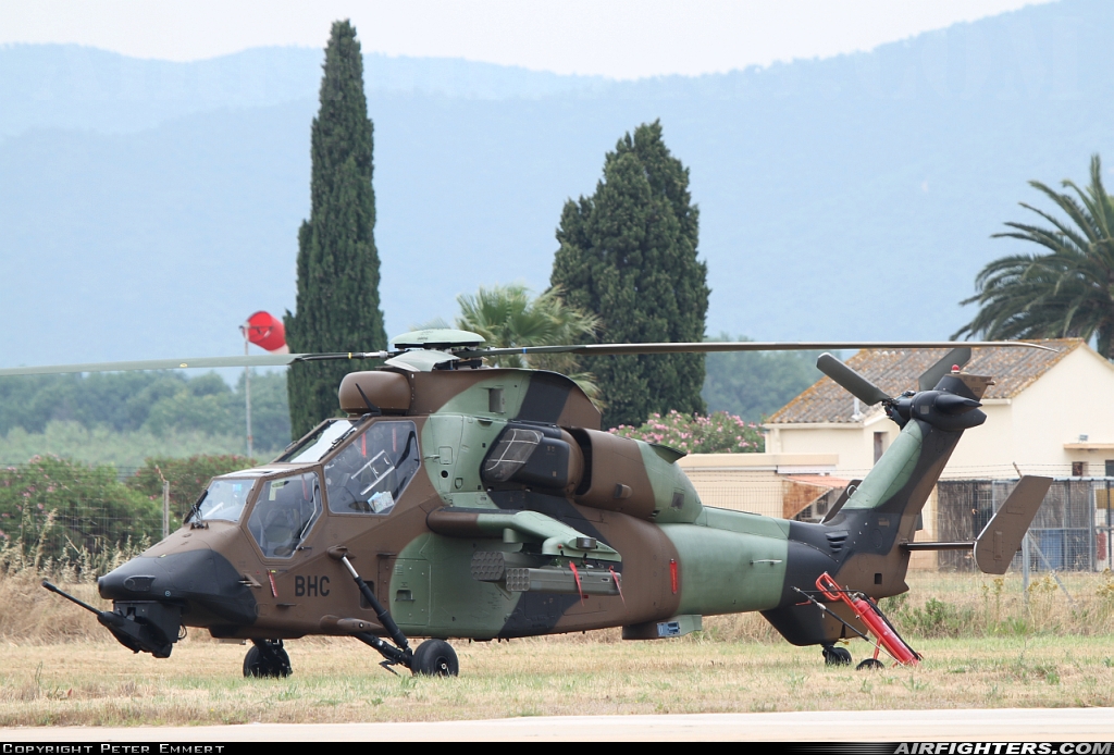 France - Air Force Eurocopter EC-665 Tiger HAP 2013 at Hyeres (TLN / LFTH), France