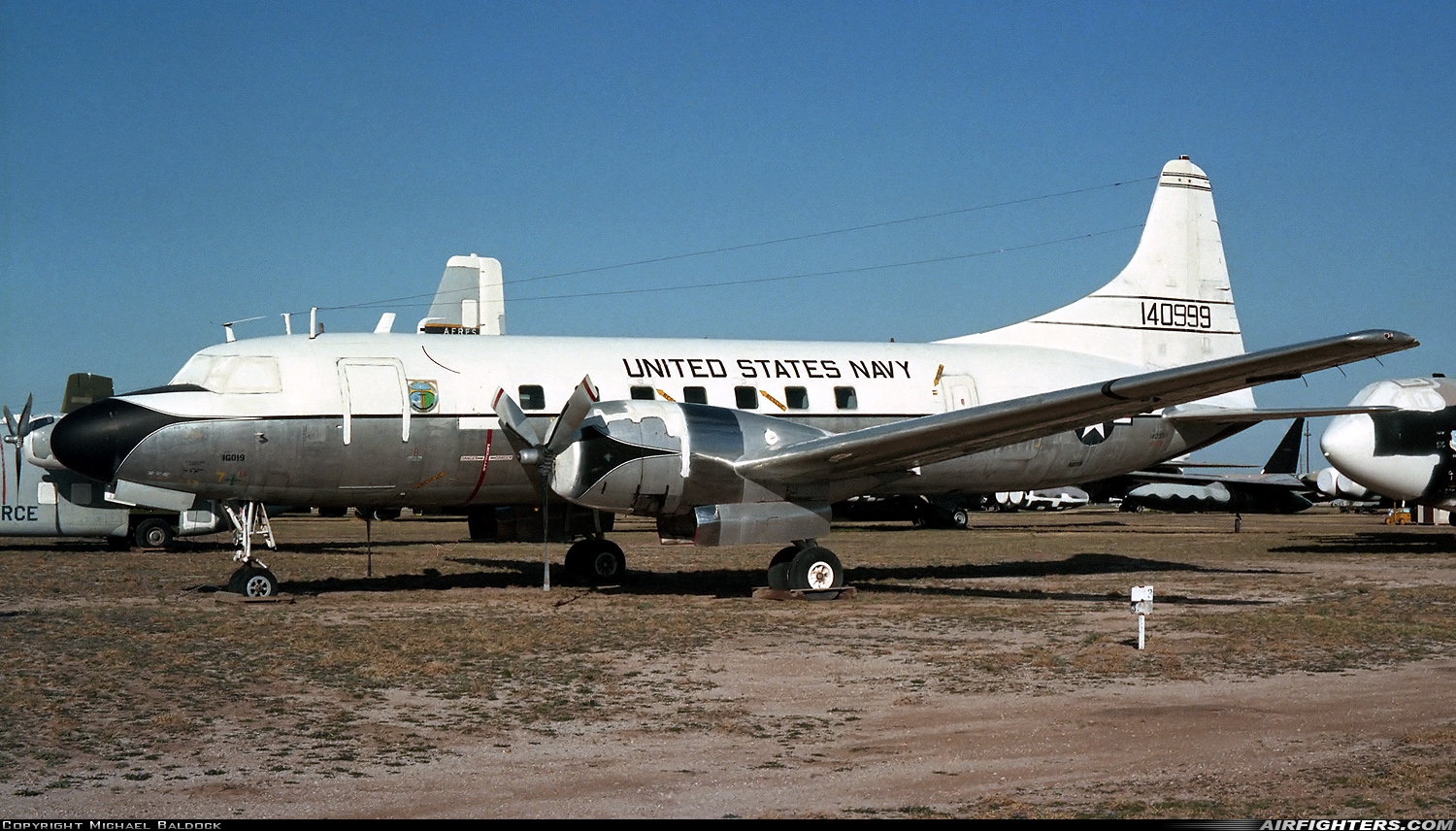 USA - Navy Convair C-131F 140999 at Tucson - Davis-Monthan AFB (DMA / KDMA), USA