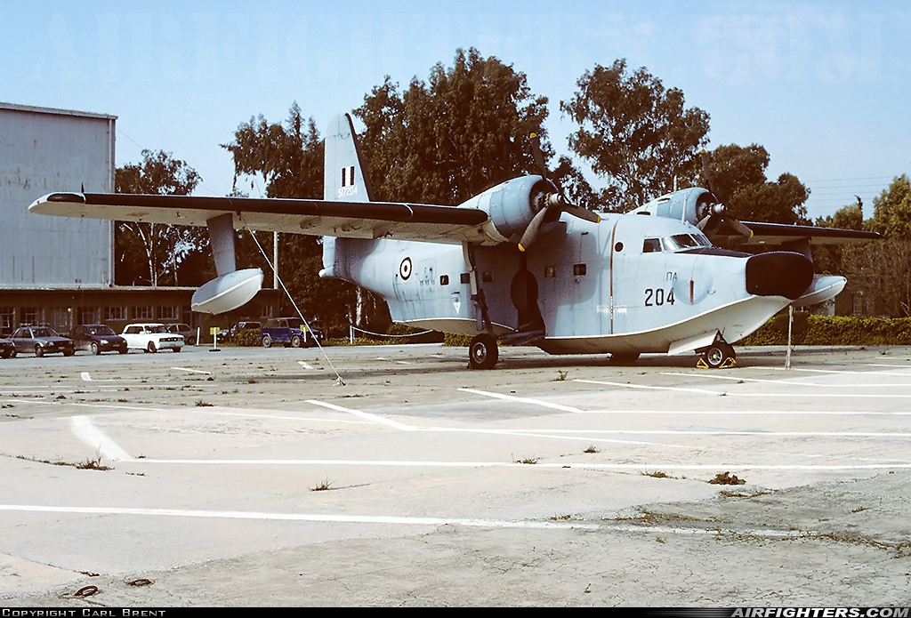 Greece - Air Force Grumman HU-16B Albatross 17204 at Elefsís (LGEL), Greece