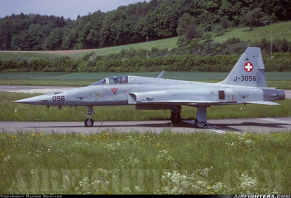 Switzerland - Air Force Northrop F-5E Tiger II J-3056 at Dubendorf (LSMD), Switzerland