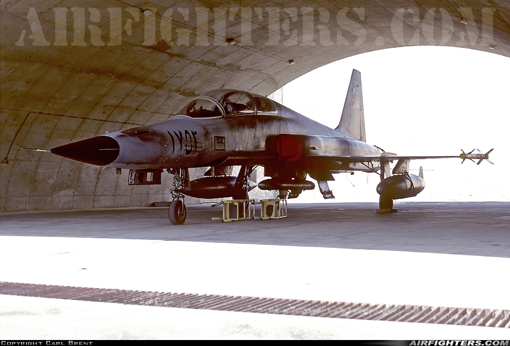 Jordan - Air Force Northrop F-5F Tiger II 1752 at King Feisal bin Abdul Aziz / Al Jafr, Jordan