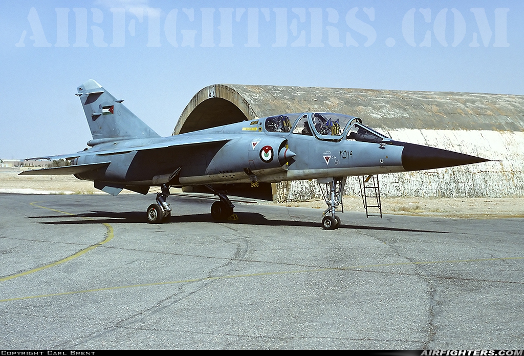 Jordan - Air Force Dassault Mirage F1BJ 2519 at Al Azraq / As Shaheed Muwaffaq al Salti AB (OJ2X), Jordan