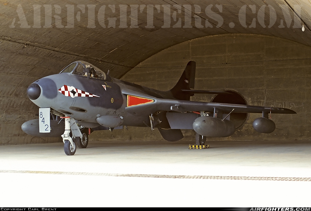 Jordan - Air Force Hawker Hunter FGA73A 842 at Mafraq (OJMF), Jordan