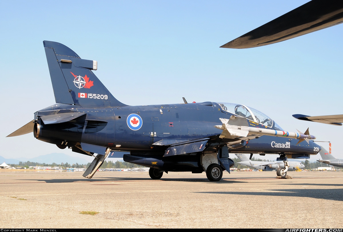 Canada - Air Force BAE Systems CT-155 Hawk (Hawk Mk.115) 155209 at Abbotsford (YXX / CYXX), Canada