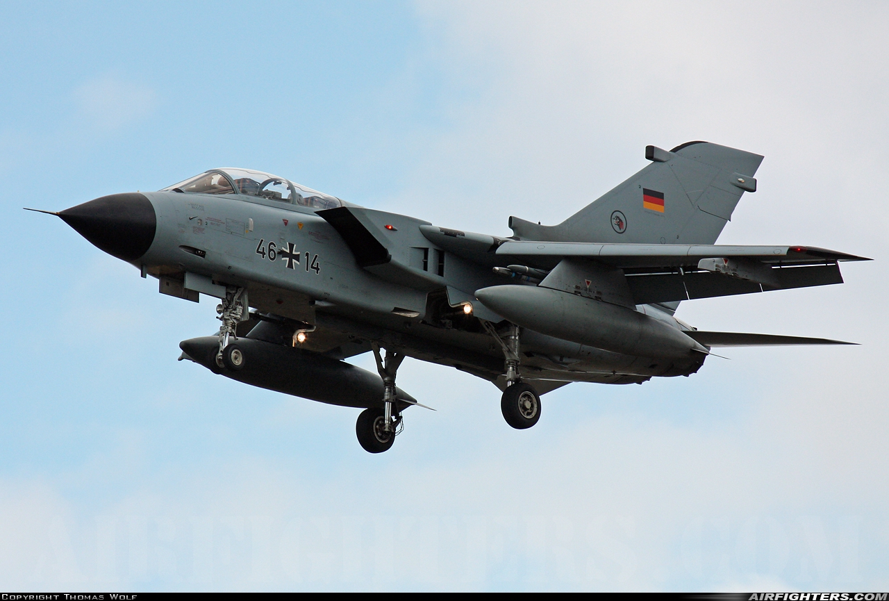 Germany - Air Force Panavia Tornado IDS 46+14 at Rostock - Laage (RLG / ETNL), Germany