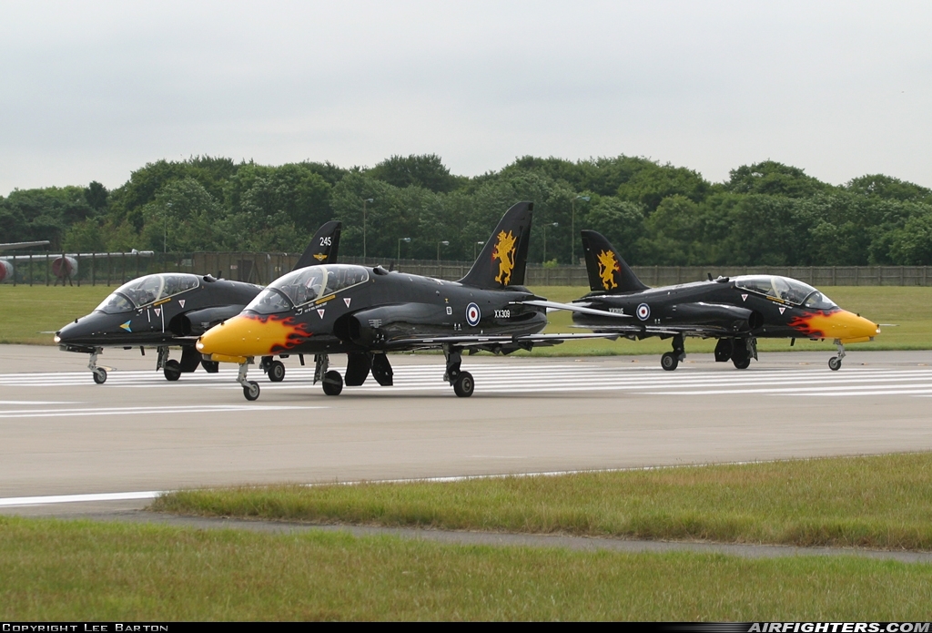 UK - Air Force British Aerospace Hawk T.1 XX309 at Waddington (WTN / EGXW), UK