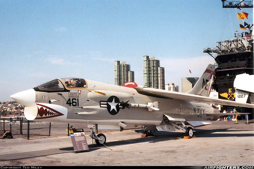 USA - Navy Vought F-8U-2 Crusader 147030 at Off-Airport - San Diego, USA