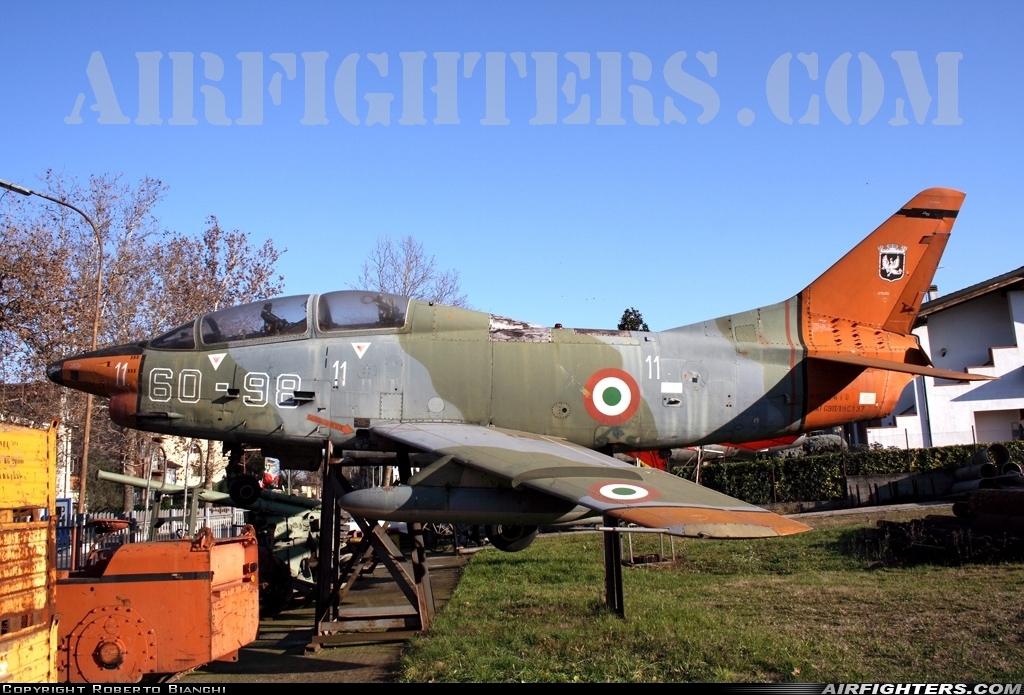 Italy - Air Force Fiat G-91T1 MM54398 at Off-Airport - Cavalcaselle - Venice, Italy
