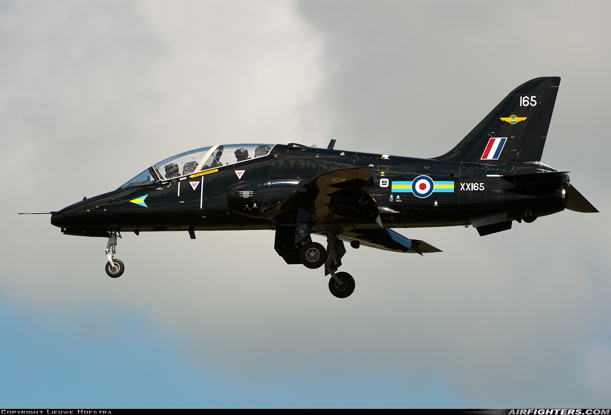 UK - Air Force British Aerospace Hawk T.1 XX165 at Valley (EGOV), UK