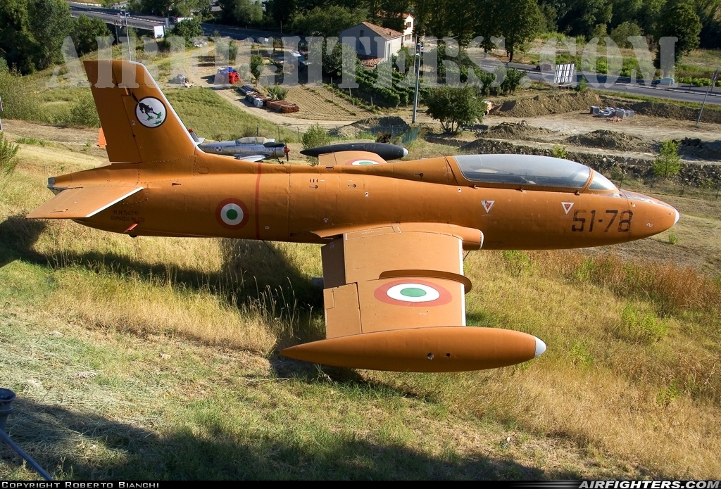 Italy - Air Force Aermacchi MB-326 MM54216 at Off-Airport - Cerbaiola, Italy