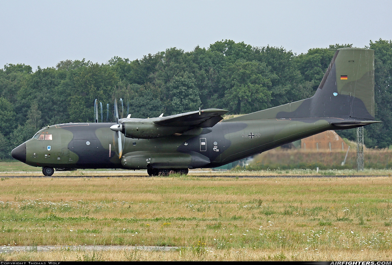 Germany - Air Force Transport Allianz C-160D 50+99 at Rostock - Laage (RLG / ETNL), Germany
