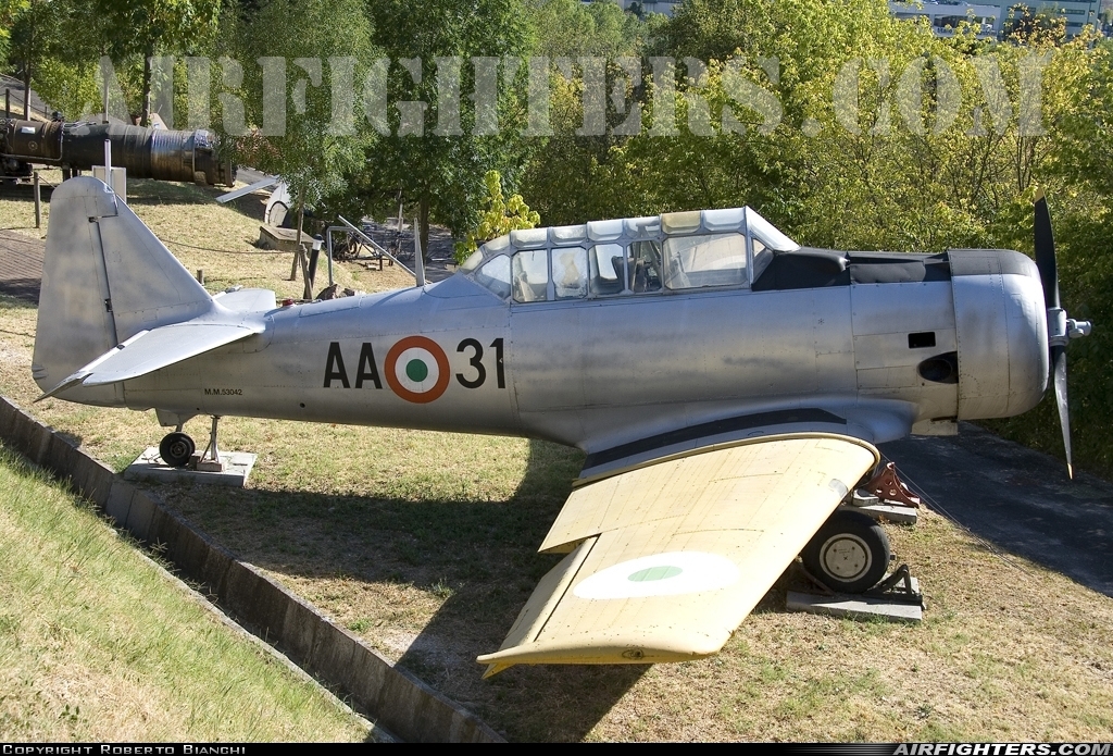 Italy - Air Force North American T-6D Texan MM53042 at Off-Airport - Cerbaiola, Italy