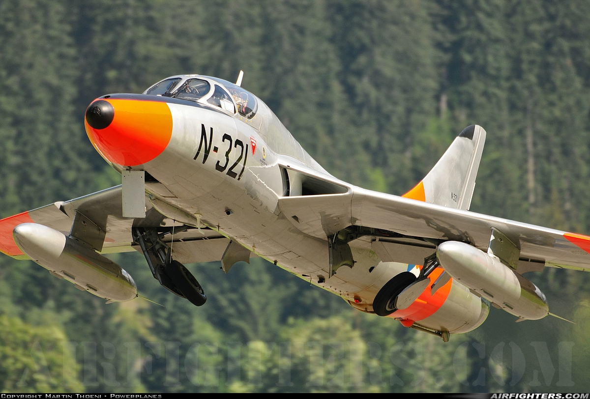 Private - DHHF - Dutch Hawker Hunter Foundation Hawker Hunter T8C G-BWGL at St. Stephan (LSTS), Switzerland