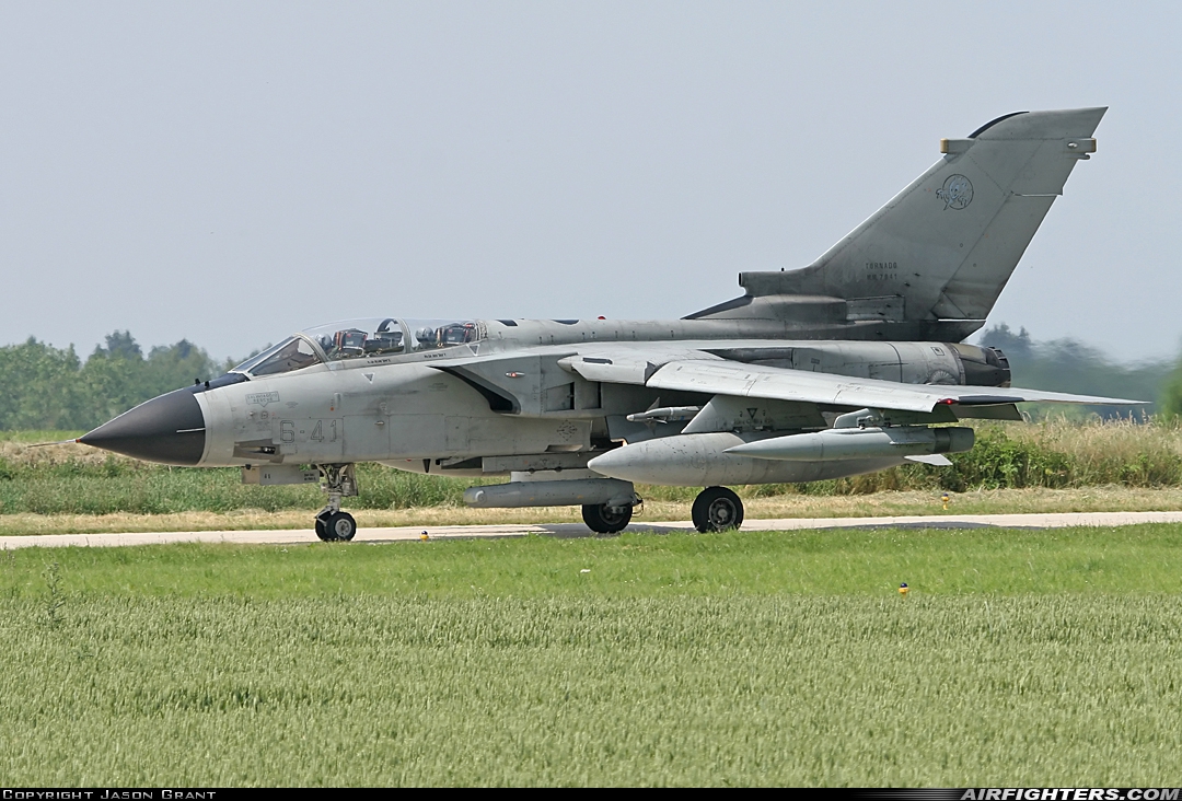 Italy - Air Force Panavia Tornado IDS MM7041 at Florennes (EBFS), Belgium