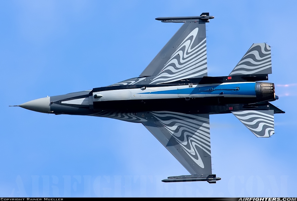 Belgium - Air Force General Dynamics F-16AM Fighting Falcon FA-110 at Breda - Gilze-Rijen (GLZ / EHGR), Netherlands