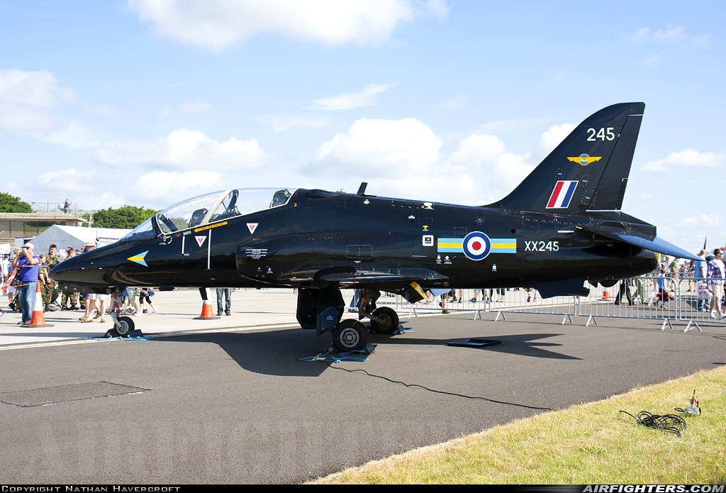 UK - Air Force British Aerospace Hawk T.1 XX245 at Waddington (WTN / EGXW), UK