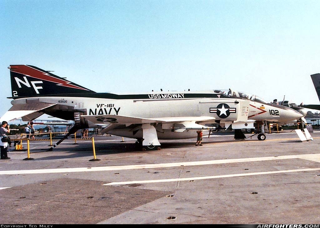 USA - Navy McDonnell Douglas F-4B Phantom II 153030 at Off-Airport - San Diego, USA