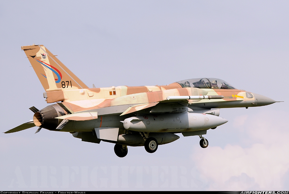 Israel - Air Force Lockheed Martin F-16I Sufa 871 at Kecskemet (LHKE), Hungary