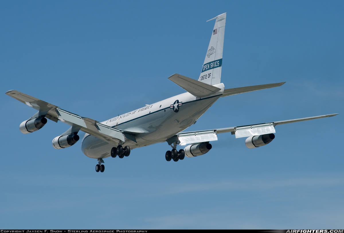 USA - Air Force Boeing OC-135B (717-158) 61-2672 at Wichita - McConnell AFB (IAB / KIAB), USA