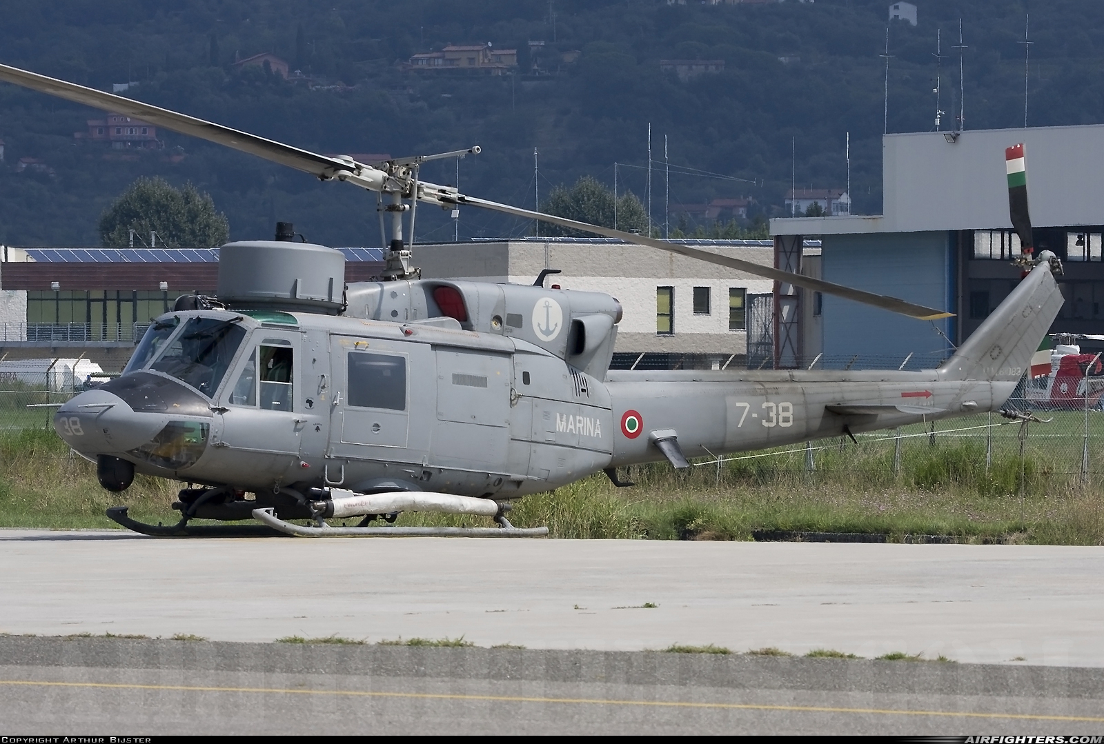 Italy - Navy Agusta-Bell AB-212ASW MM81083 at Sarzana - Luni  (LIQW), Italy