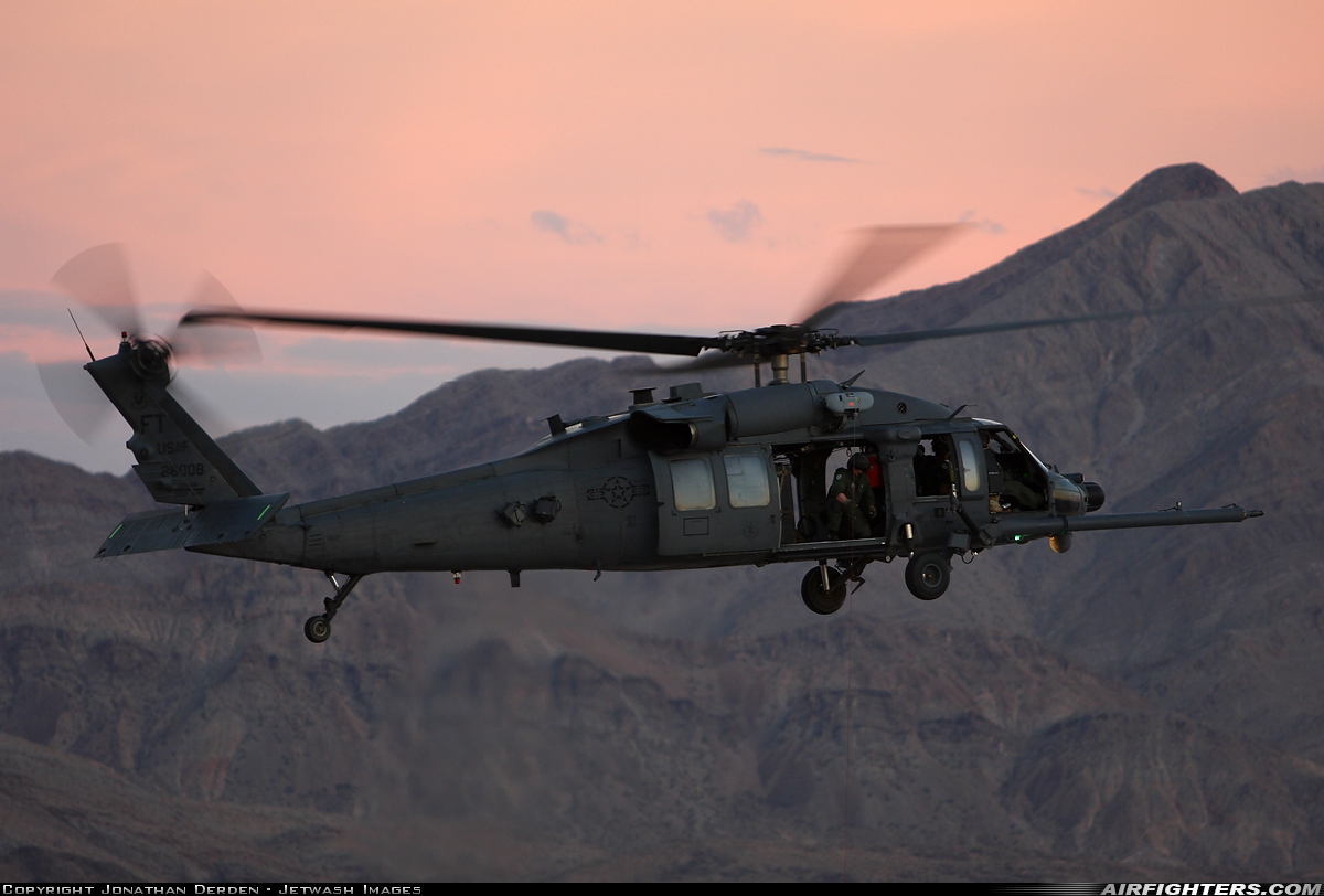 USA - Air Force Sikorsky HH-60G Pave Hawk (S-70A) 87-26008 at Las Vegas - Nellis AFB (LSV / KLSV), USA