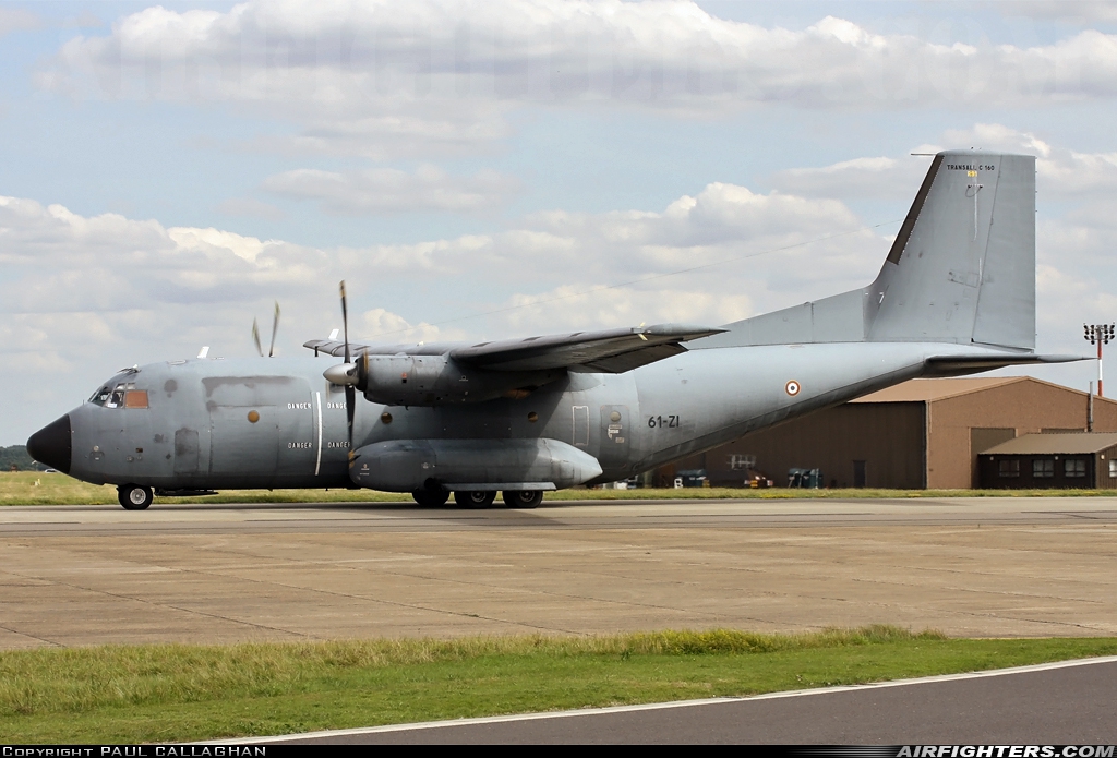 France - Air Force Transport Allianz C-160R R91 at Mildenhall (MHZ / GXH / EGUN), UK