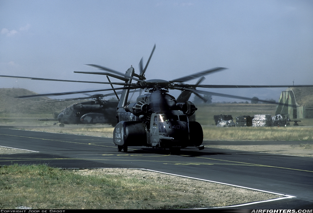 USA - Navy Sikorsky MH-53E Sea Dragon (S-65E) 162509 at Graf Ignatievo (LBPG), Bulgaria