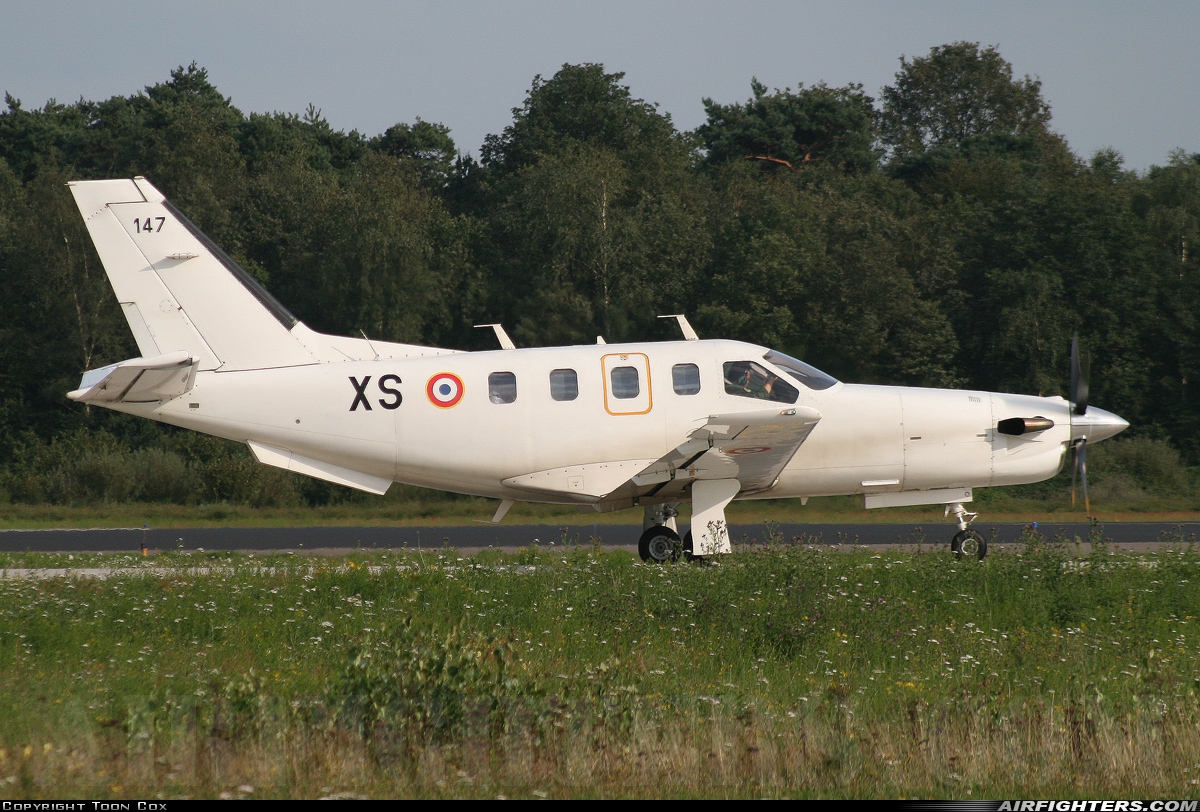France - Air Force Socata TBM-700A 147 at Eindhoven (- Welschap) (EIN / EHEH), Netherlands