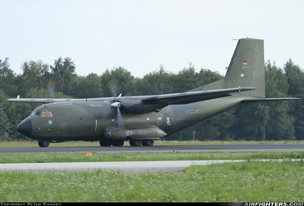 Germany - Air Force Transport Allianz C-160D 50+45 at Eindhoven (- Welschap) (EIN / EHEH), Netherlands