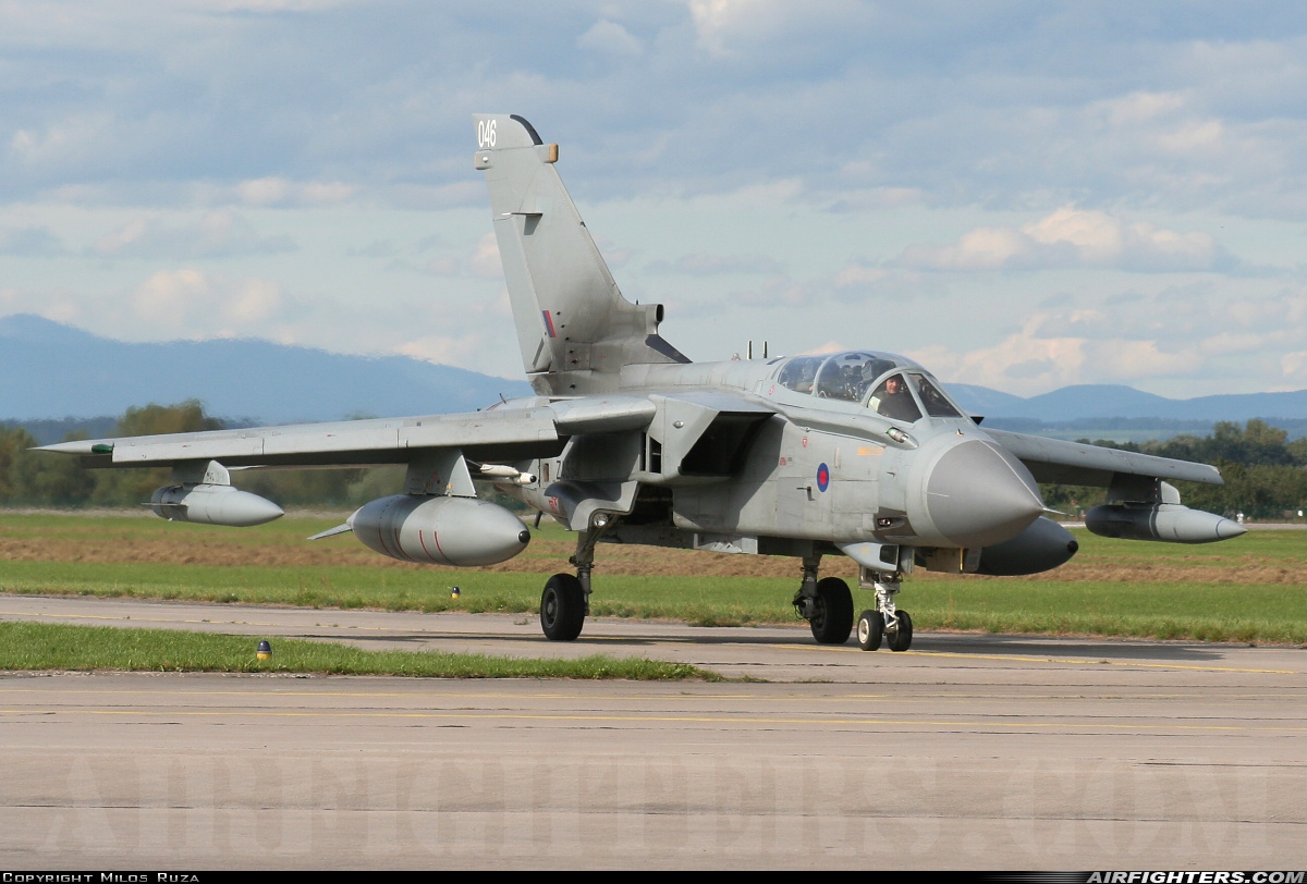 UK - Air Force Panavia Tornado GR4 ZA554 at Hradec Kralove (LKHK), Czech Republic