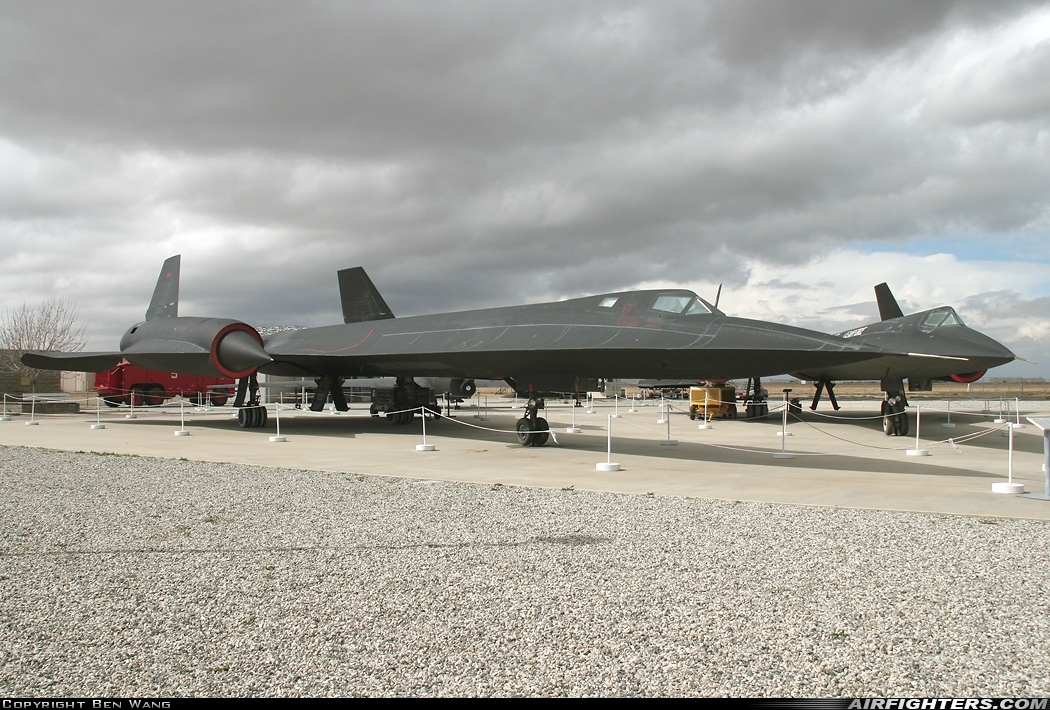 USA - Air Force Lockheed SR-71A Blackbird 61-7973 at Palmdale - Production Flight Test Installation AF Plant 42 (PMD / KPMD), USA