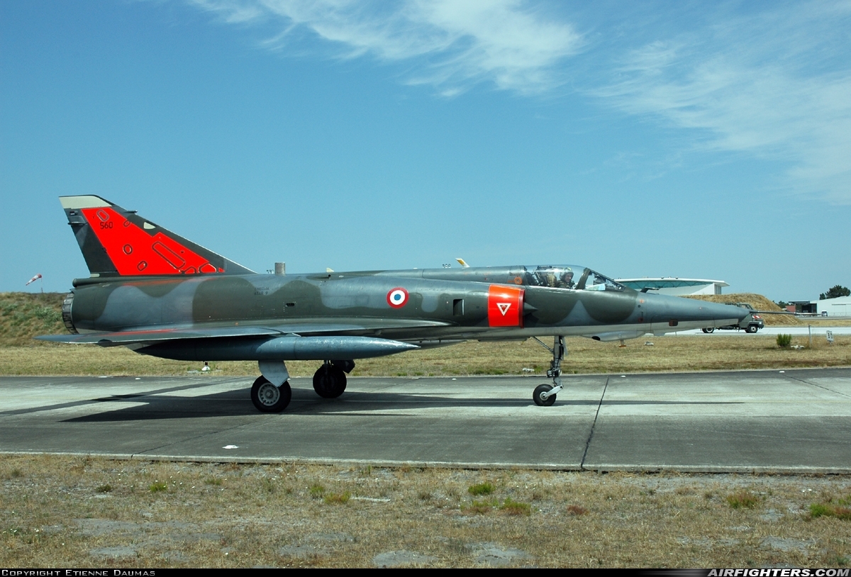 France - Air Force Dassault Mirage IIIE 560 at Cazaux (LFBC), France