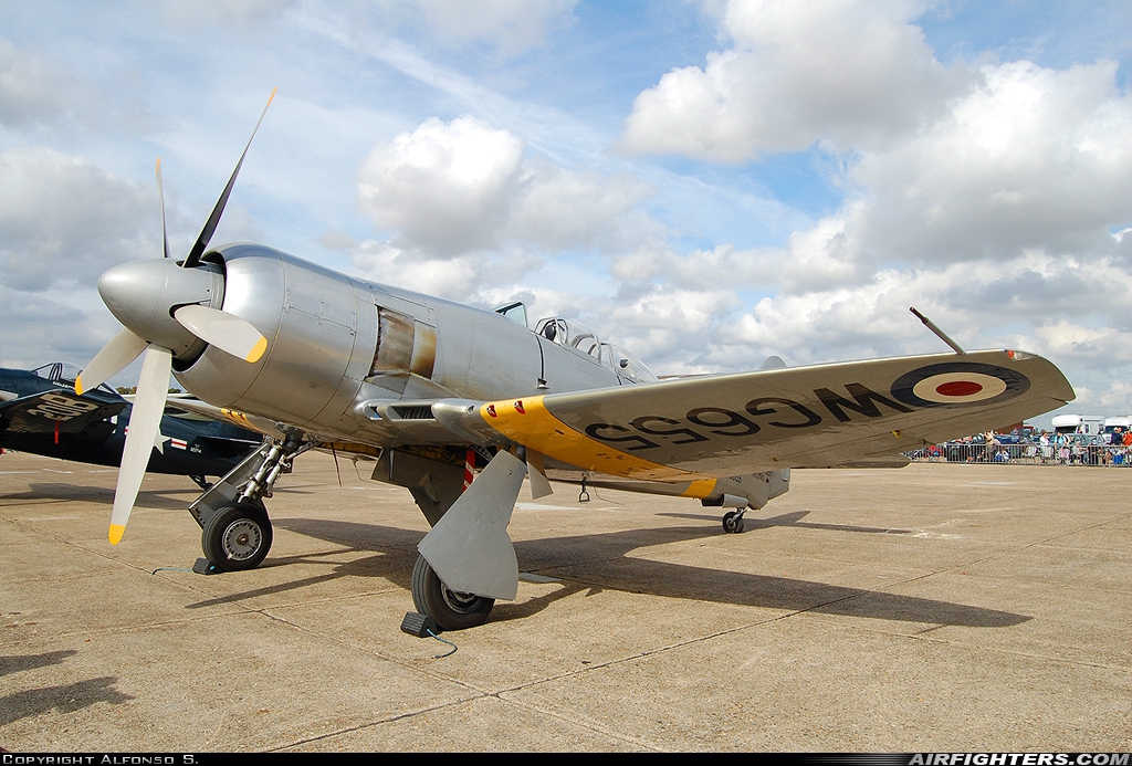 Private - The Fighter Collection Hawker Sea Fury T20 NX20MD at Duxford (EGSU), UK