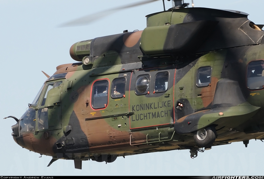 Netherlands - Air Force Aerospatiale AS-532U2 Cougar MkII S-419 at Fairford (FFD / EGVA), UK