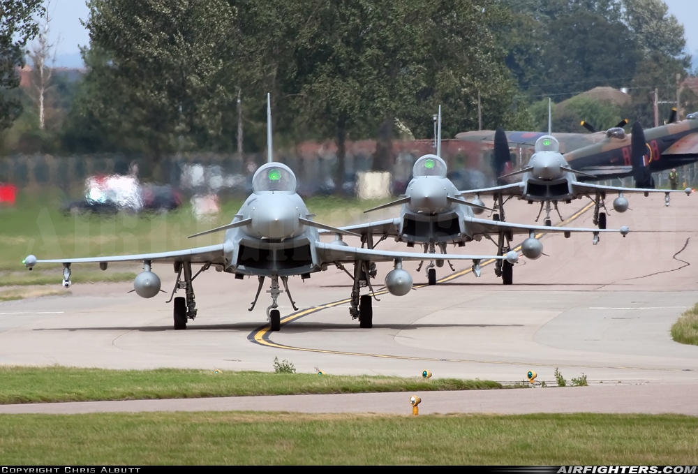 UK - Air Force Eurofighter Typhoon FGR4 ZK302 at Coningsby (EGXC), UK