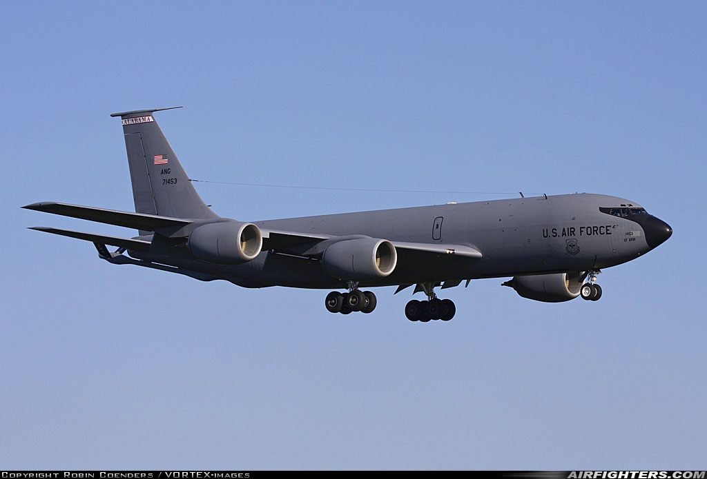USA - Air Force Boeing KC-135R Stratotanker (717-148) 57-1453 at Geilenkirchen (GKE / ETNG), Germany