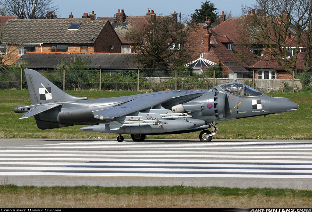 Company Owned - BAe Systems British Aerospace Harrier GR.7 ZD319 at Warton (EGNO), UK