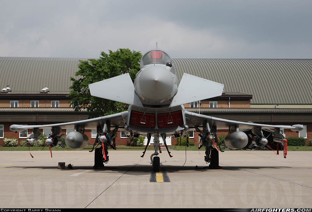 UK - Air Force Eurofighter Typhoon FGR4 ZJ933 at Coningsby (EGXC), UK
