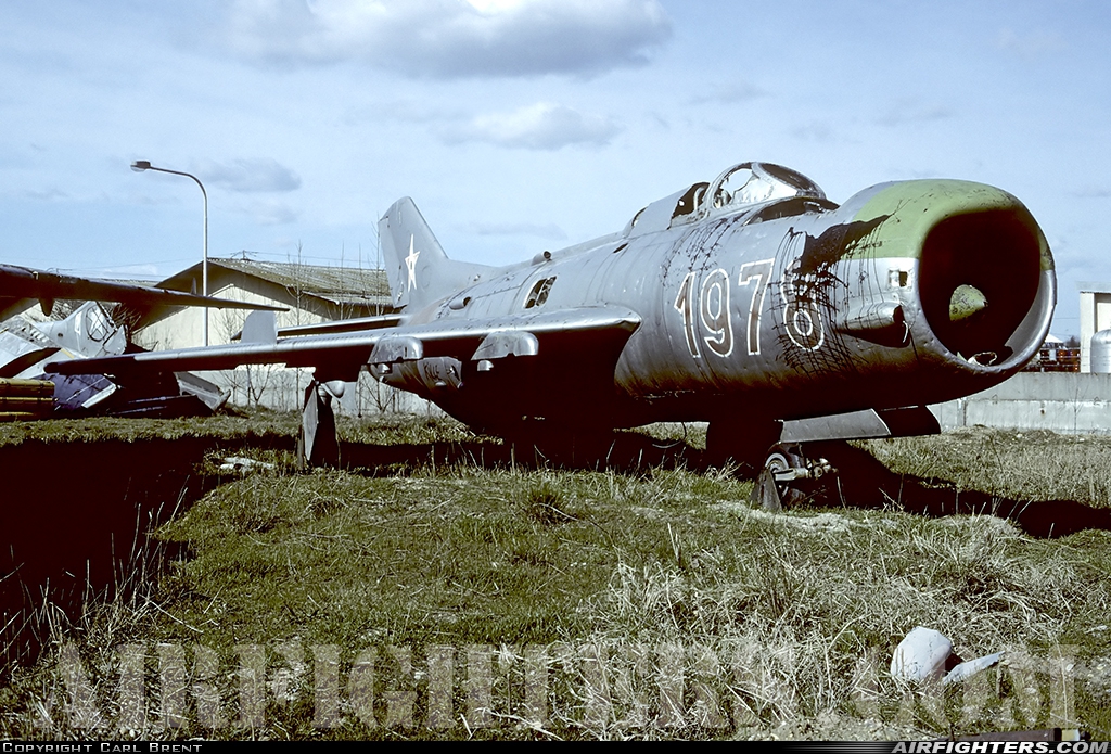Hungary - Air Force Mikoyan-Gurevich MiG-19PM 36 at Off-Airport - Vecses, Hungary