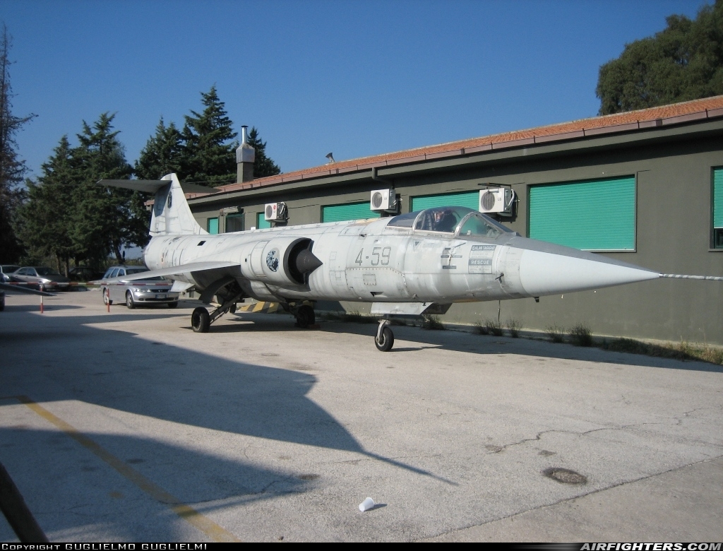 Italy - Air Force Lockheed F-104S-ASA-M Starfighter MM6881 at Grazzanise (- Carlo Romagnoli) (LIRM), Italy