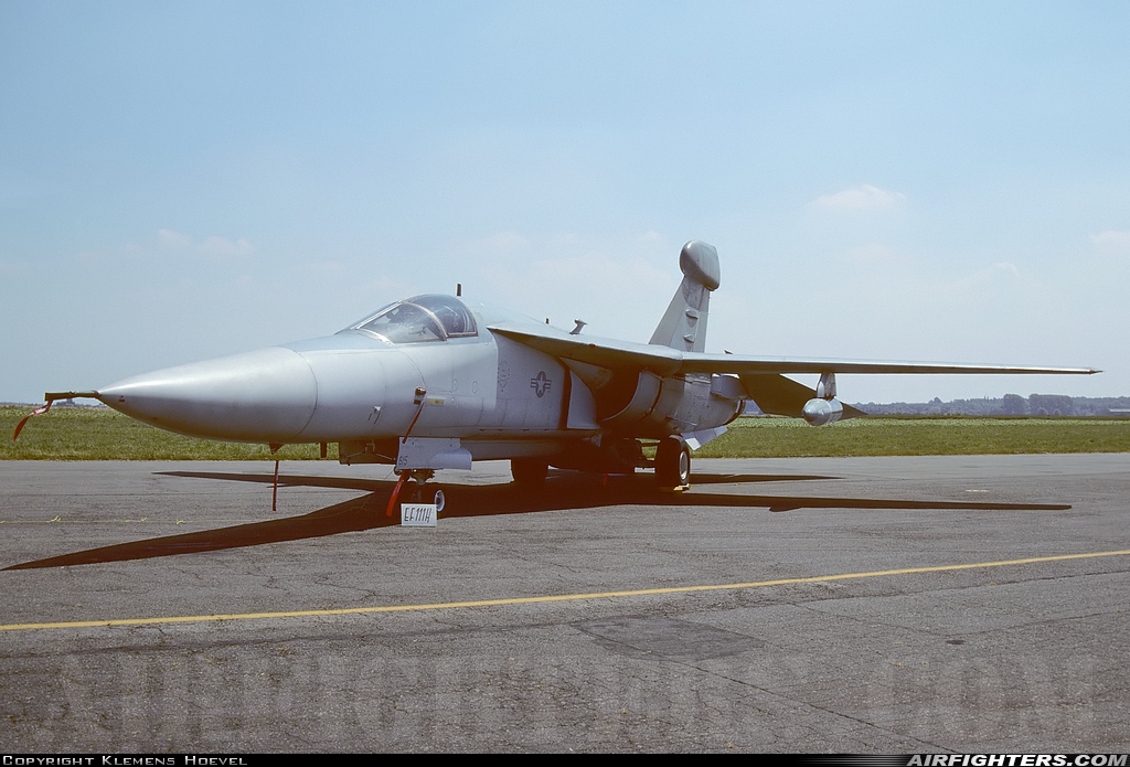 USA - Air Force General Dynamics EF-111A Raven 66-0015 at Chievres (EBCV), Belgium