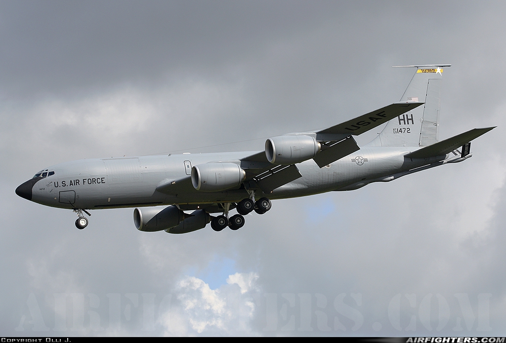 USA - Air Force Boeing KC-135R Stratotanker (717-148) 59-1472 at Geilenkirchen (GKE / ETNG), Germany